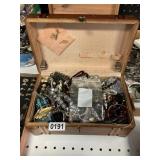 Jewelry box & misc jewelry