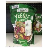 DJ&A veggie crisps 8.82oz