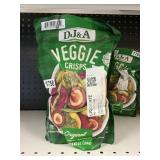 DJ&A veggie crisps 8.82oz