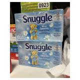 Snuggle dryer sheets 2-160 ct