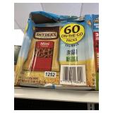 Snyders mini pretzels 60 bags