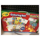 Crayola coloring set Pokemon 90+ pcs