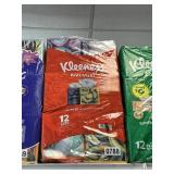 Kleenex anti-viral 12 cube boxes