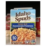 Idaho spuds hashbrown potatoes 50 servings