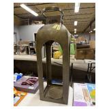 21inx8in Metal pillar candle holder