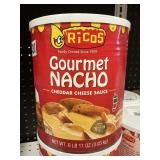 Riccos gourmet nacho cheese sauce 6lb