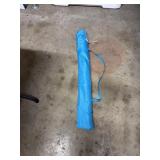 Blue beach umbrella-Used?