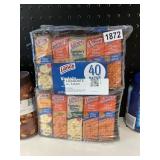 Lance crackers variety pack 40 ct