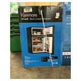 Kenmore 3.1 cu ft Black compact refrigerator