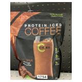 Protein iced coffee mocha makes 20