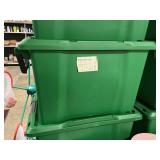 Brightroom wheeled latching storage bin 32 gal