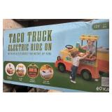 Taco truck electric ride on 12V