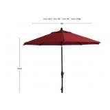 Auto tilt umbrella