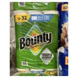 Bounty paper towels 12 rolls