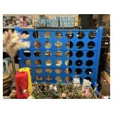 Large connect four game 46inWx40inH