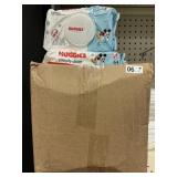 Huggies wipes misc box lot