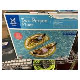 Inflatable lemon 2 person float