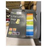Rezip 5 Flat lunch bags