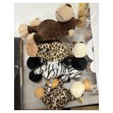 4 ct stuffed animals 10inL
