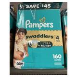 Pampers 160 diapers size 4