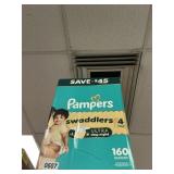 Pampers 160 diapers size 4