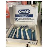 Oral-B flossaction 10 refill brush heads