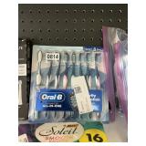 Oral-B soft 8 pack toothbrushes