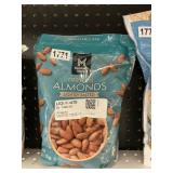 Roasted almonds light salt 40oz