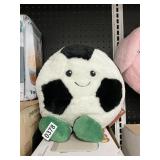 Travel sports plush soccer ball