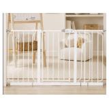 Regalo widespan extra wide metal gate white