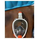 Snorkel mask -has some marks