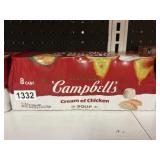 Campbells cream of chicken soup 8 cans
