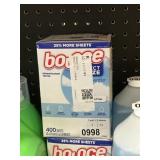 Bounce free & gentle 400 sheets