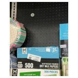 500 Dry wax papers