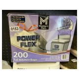 Power Flex 200 tall kitchen bags