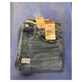 Levis denium size 27x28 wedge straight
