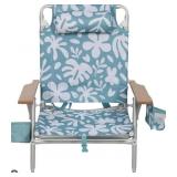 Beach chair floral