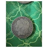 1883 Silver dollar