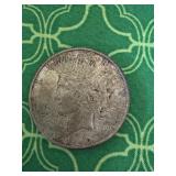 1922 Silver dollar
