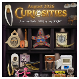 August 2026 Curiosities Auction