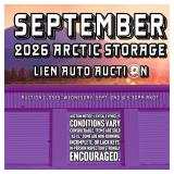 September 2026 Arctic Storage Lien Auto Auction