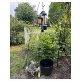 Yard Art, Bird Feeders & Misc