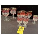 Assorted King's Crown Stemware