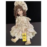 Vintage Porcelain Doll