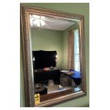 Gold Framed Mirror 42' X 30'