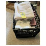 Crate Of Towels & Wash Cloths
