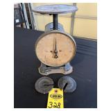 Antique Scale & Weights