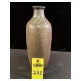 Vintage Pottery Vase - Signed - 11.5' H
