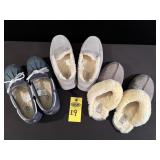 3 Pairs Women's Uggs Size 7 & 7.5