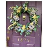 Front Door Wreath & Mat